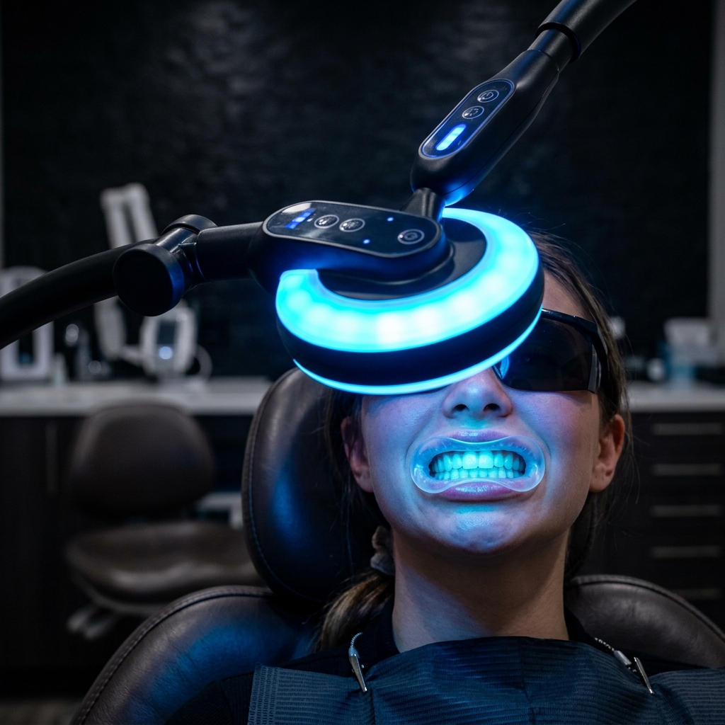 Blanqueamiento dental láser
